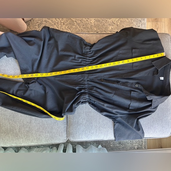 Black Jumpsuit, elastic waist, Size M - Picture 8 of 14